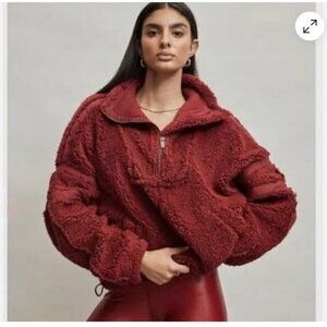 Free People Movement Nantucket Fleece Oversized Jacket Women's XS